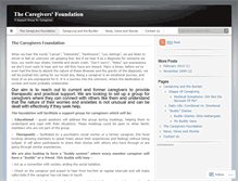 Tablet Screenshot of careforcarers.wordpress.com