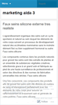 Mobile Screenshot of marketingaida3.wordpress.com