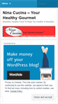 Mobile Screenshot of ninacucina.wordpress.com