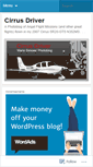 Mobile Screenshot of cirrusdriver.wordpress.com