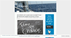 Desktop Screenshot of okrokdoprzodu.wordpress.com