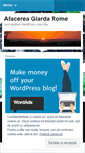 Mobile Screenshot of giardarome.wordpress.com