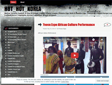 Tablet Screenshot of hothotkorea.wordpress.com