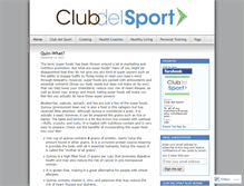 Tablet Screenshot of clubdelsport.wordpress.com