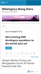 Mobile Screenshot of bangdanu.wordpress.com
