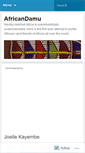 Mobile Screenshot of africandamu.wordpress.com