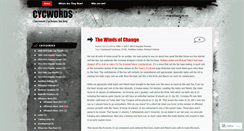 Desktop Screenshot of cycwords.wordpress.com