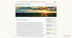 Desktop Screenshot of globalmalnutrition.wordpress.com