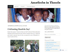 Tablet Screenshot of amathubainthanda.wordpress.com