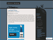 Tablet Screenshot of bitxin.wordpress.com