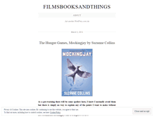 Tablet Screenshot of filmsbooksandthings.wordpress.com