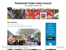 Tablet Screenshot of portsmouthtuc.wordpress.com