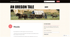 Desktop Screenshot of anoregontale.wordpress.com