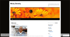 Desktop Screenshot of mickydenehy.wordpress.com