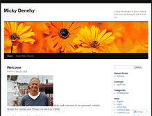 Tablet Screenshot of mickydenehy.wordpress.com