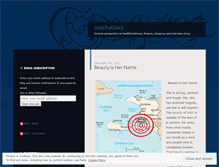 Tablet Screenshot of paschablack.wordpress.com