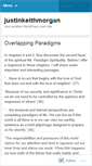 Mobile Screenshot of justinkeithmorgan.wordpress.com