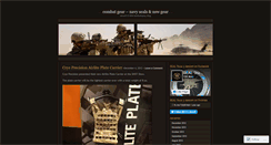 Desktop Screenshot of combatgear.wordpress.com