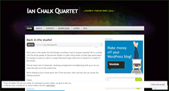 Desktop Screenshot of ianchalkquartet.wordpress.com