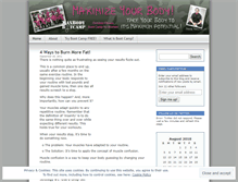 Tablet Screenshot of maxbody.wordpress.com