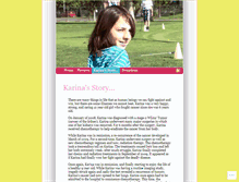 Tablet Screenshot of cure4karina.wordpress.com