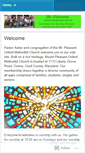 Mobile Screenshot of mountpleasantumc.wordpress.com