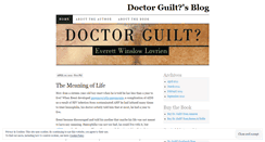 Desktop Screenshot of doctorguilt.wordpress.com