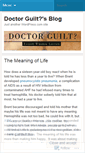 Mobile Screenshot of doctorguilt.wordpress.com