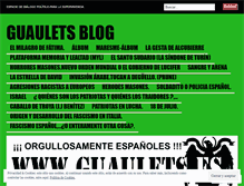 Tablet Screenshot of guaulets.wordpress.com