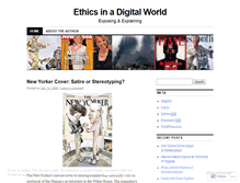 Tablet Screenshot of digitalethics.wordpress.com