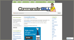 Desktop Screenshot of commanderbill.wordpress.com