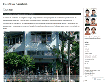 Tablet Screenshot of gustavosanabria.wordpress.com