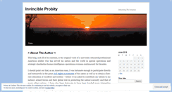 Desktop Screenshot of invincibleprobity.wordpress.com
