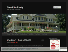 Tablet Screenshot of ohioeliterealty.wordpress.com