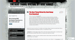 Desktop Screenshot of beatkangz.wordpress.com