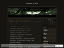 Tablet Screenshot of gothichick666.wordpress.com