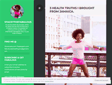Tablet Screenshot of fabulouslyhealthy.wordpress.com