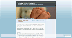 Desktop Screenshot of kjacobhomebirthservices.wordpress.com