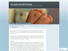 Tablet Screenshot of kjacobhomebirthservices.wordpress.com