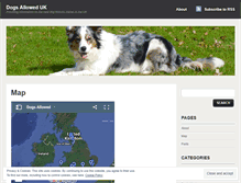 Tablet Screenshot of dogsalloweduk.wordpress.com