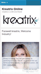 Mobile Screenshot of kreatrix.wordpress.com