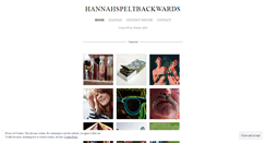 Desktop Screenshot of hannahspeltbackwards.wordpress.com