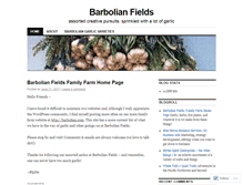 Tablet Screenshot of barbolian.wordpress.com