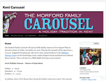 Tablet Screenshot of kentcarousel.wordpress.com