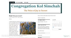 Desktop Screenshot of joyintucson.wordpress.com