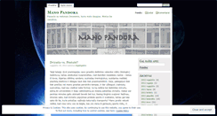 Desktop Screenshot of manopandora.wordpress.com