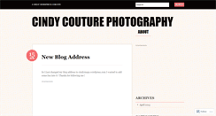 Desktop Screenshot of couturefoto.wordpress.com