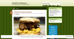 Desktop Screenshot of foodforstoners.wordpress.com