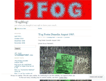 Tablet Screenshot of fogcityenterprises.wordpress.com