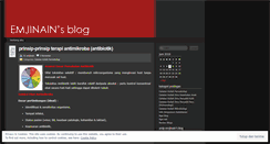 Desktop Screenshot of emjinain.wordpress.com